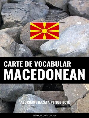 cover image of Carte de Vocabular Macedonean